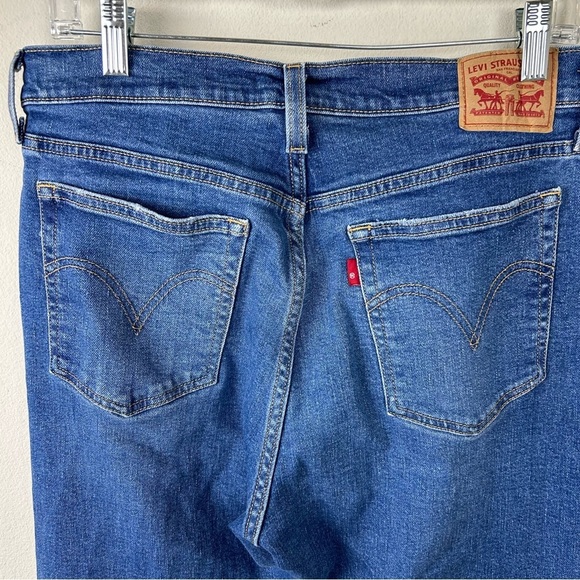 Levi Wedgie Straight High-rise jeans button fly size: 32 - Picture 8 of 10